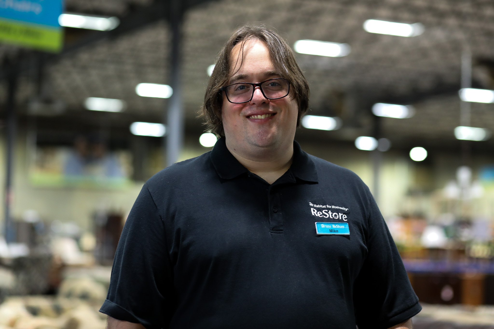 Raleigh ReStore store manager, michael franks