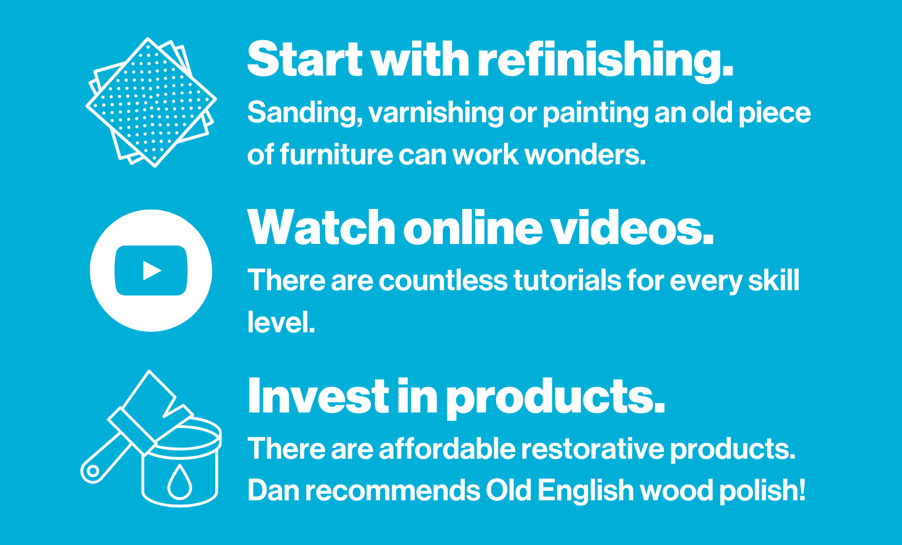 Dan's tips for beginner DIY projects